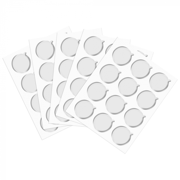 Set pad pentru lipici gene l, 60 buc, 4 x 3 x 5, plg1-l [2]