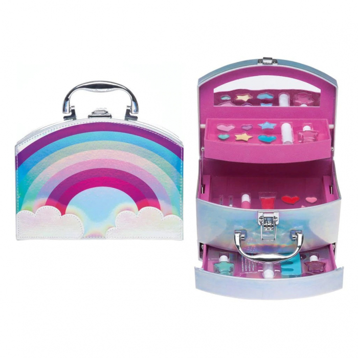 Set paleta machiaj copii tip geanta cosmetice 21 x 17,5 x 14,5 cm [2]