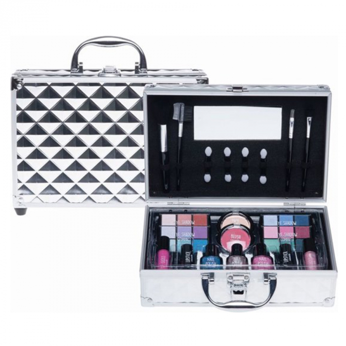 Set paleta machiaj tip geanta cosmetice 25 x 19 x 7,5 cm [1]