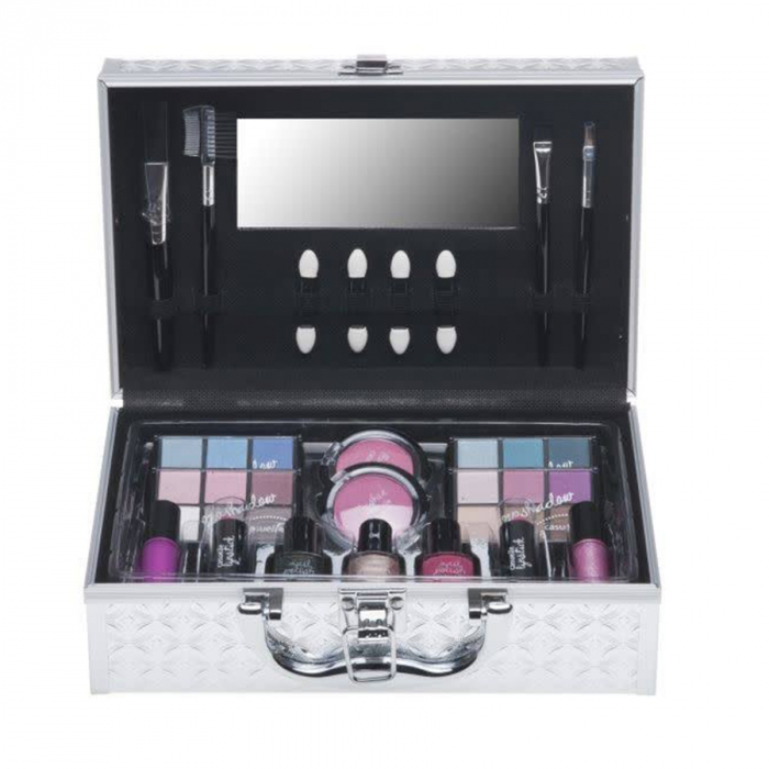 Set paleta machiaj tip geanta cosmetice 25 x 19 x 7,5 cm [2]