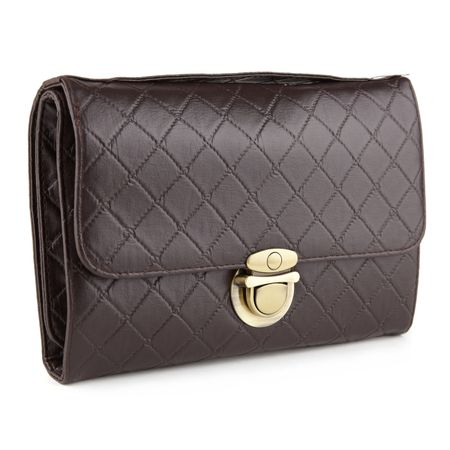Set pensule makeup cu husa maro, 26 buc [2]