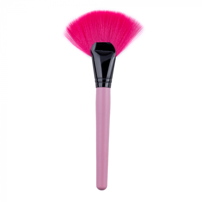 Set pensule makeup, Lila Rossa, cu husa roz, 24 buc [21]