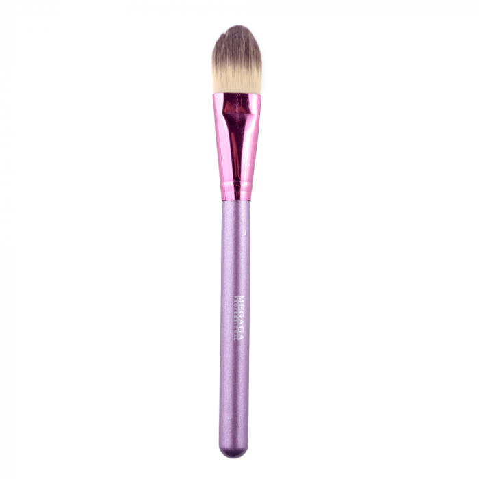 Set pensule makeup, Megaga, cu husa neagra, 18 buc [19]