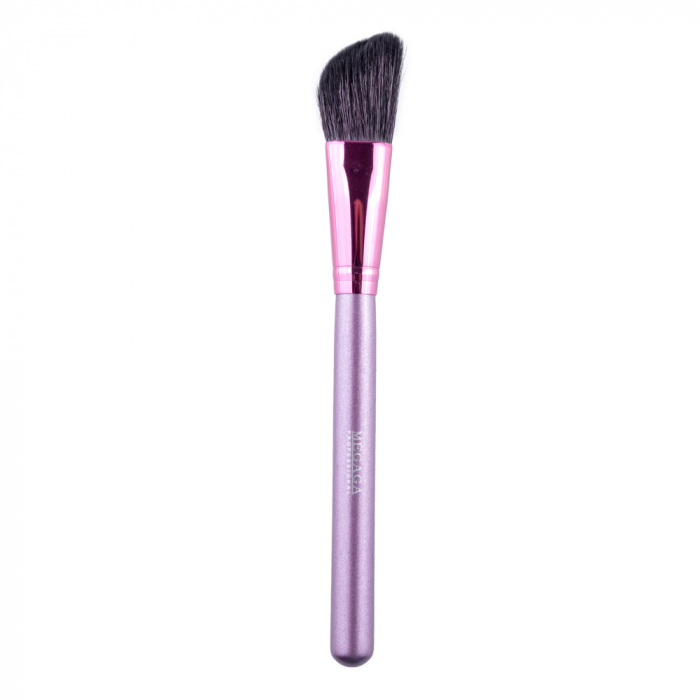 Set pensule makeup, Megaga, cu husa neagra, 18 buc [18]