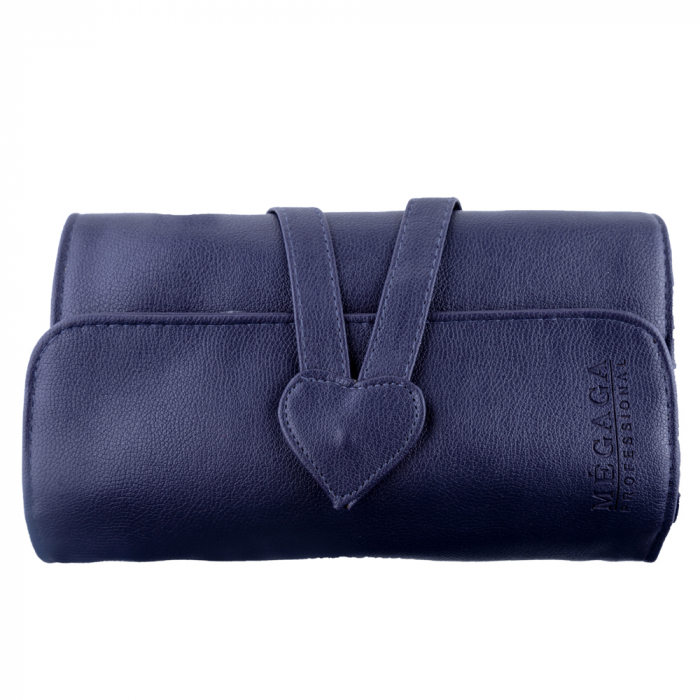 Set pensule makeup, Megaga, cu husa neagra, 21 buc [17]