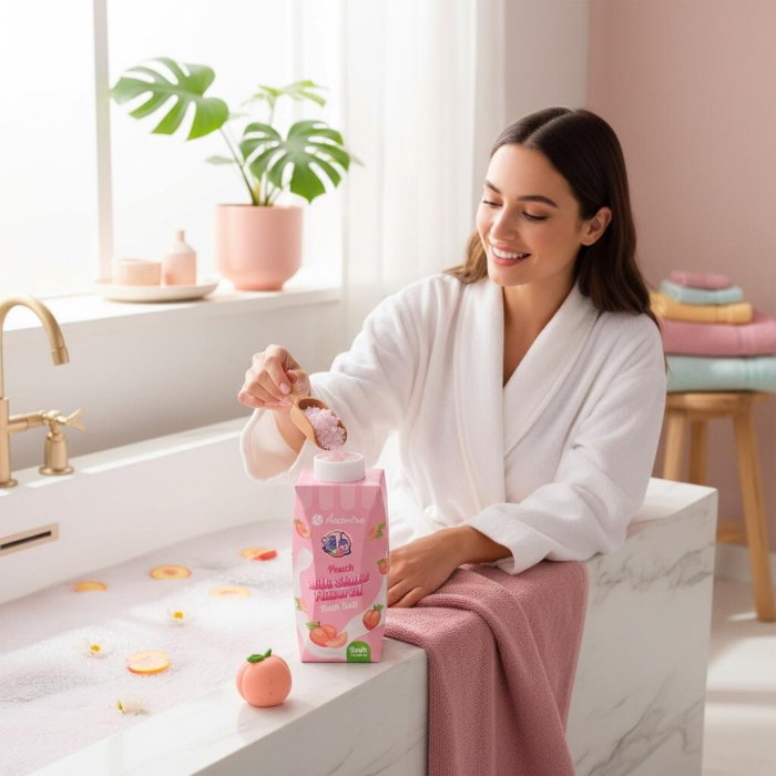 Set sare de baie Milk Shake Collection, Accentra, 3562921, 12x200g [4]