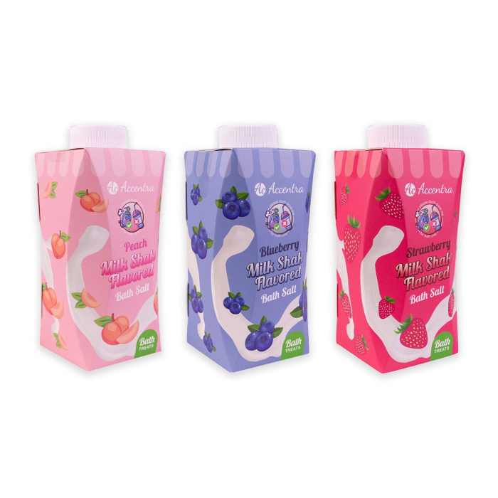 Set sare de baie Milk Shake Collection, Accentra, 3562921, 12x200g [3]
