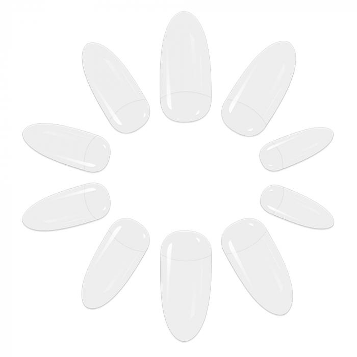 Set tipsuri transparente, Lila Rossa, Vogue, 100 buc, natur, 03 [1]