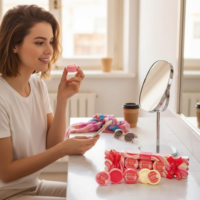 Set Trio Tropical pentru ingrijirea buzelor, Beauty&Skin Care, IDC Institute, 35273, 60ml [5]