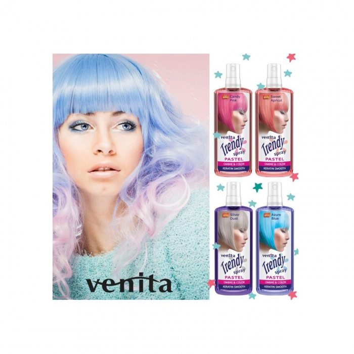 Spray colorant Venita, Trendy Pastel, Nr.23, Sweet apricot [2]