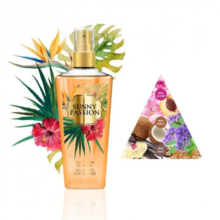 Spray de corp Lotus Pure Sensation Sunny passion -sweet vanilla & coconut Revers 210ml [2]