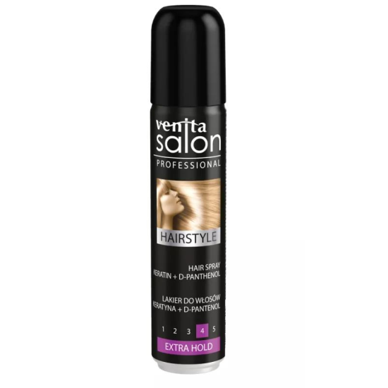 Spray fixativ profesional cu keratina si d_panteol Venita Extrahold 75 ml [1]