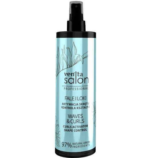 Spray pentru coafarea parului cret sau ondulat, cu protectie termica pana la 220°C, Henna Care, Venita, 200ml [1]