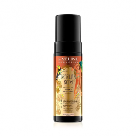 Spuma autobronzanta pentru corp EVELINE COSMETICS Brazilian Body 150ml [1]