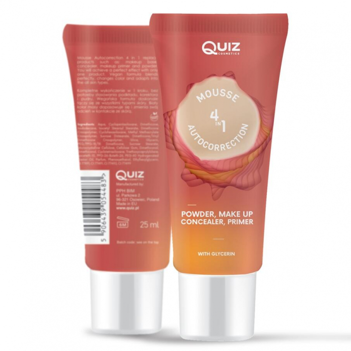 Spuma corectoare pt ten Mousse Autocorrection 4 in 1 (cu adaptare la nuanta tenului) 30ml [2]
