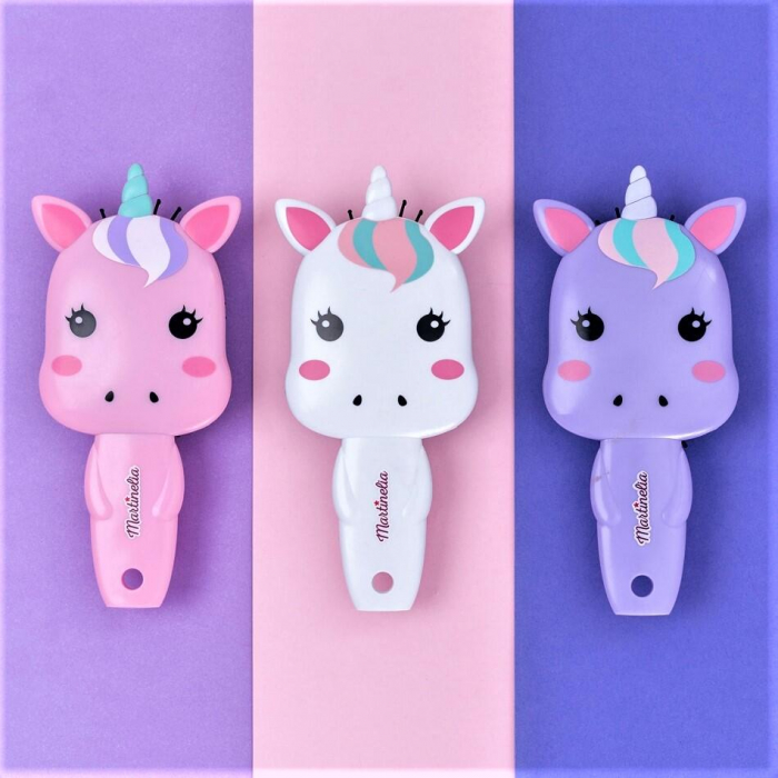 Set 12 perii de par pentru copii Sweet Dreams Unicorn Martinelia 3014w [3]