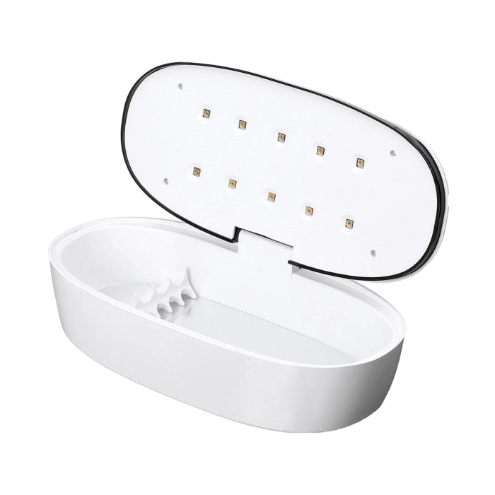Sterilizator led cu buton, Lila Rossa, alb, 10 W [2]
