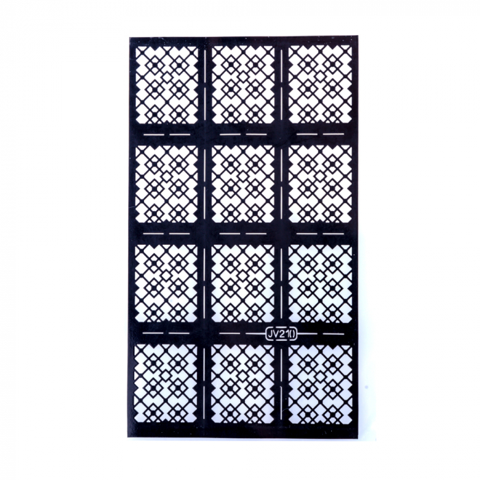 Sticker Lila Rossa pentru decor unghii, nail art, jv210 [2]