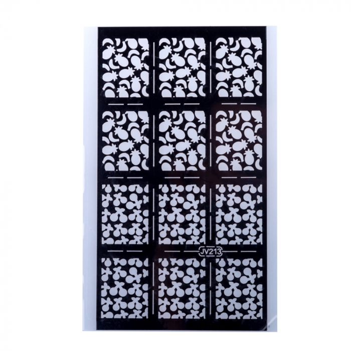Sticker Lila Rossa pentru decor unghii, nail art, jv213 [1]