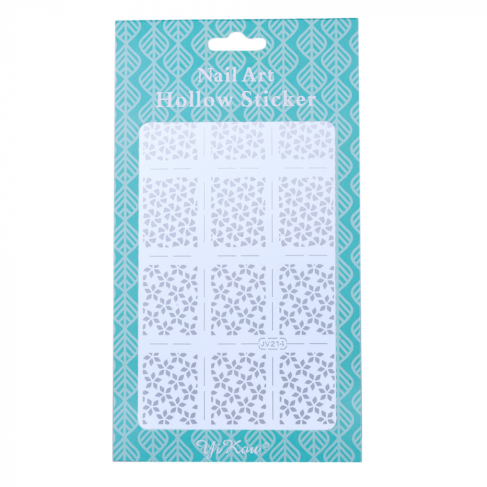 Sticker Lila Rossa pentru decor unghii, nail art, jv214 [1]