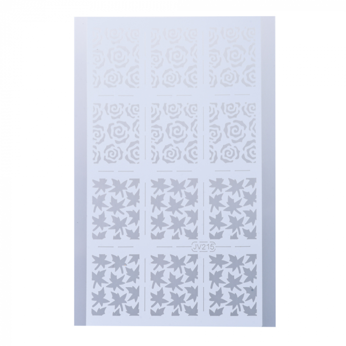 Sticker Lila Rossa pentru decor unghii, nail art, jv215 [2]