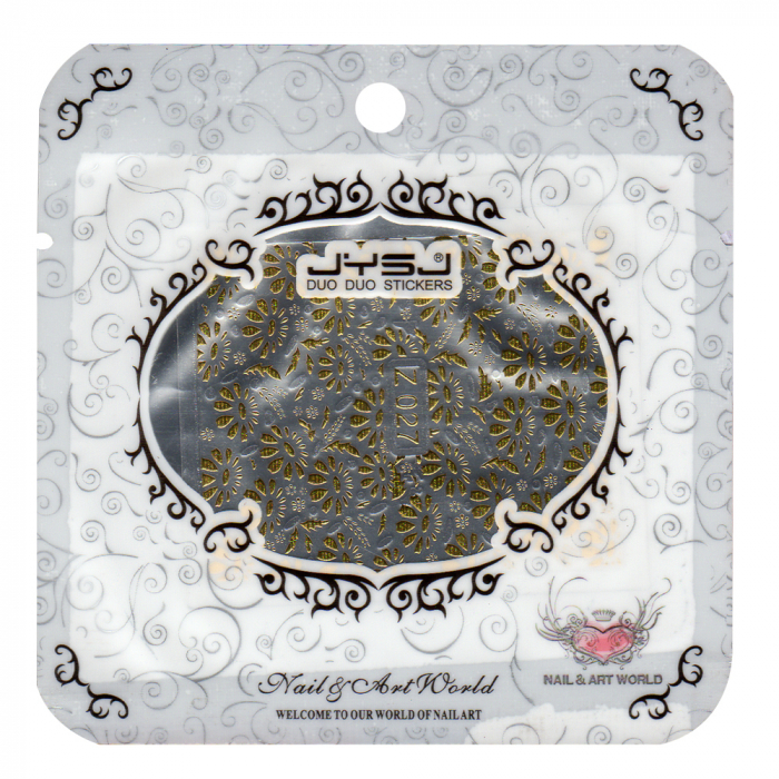 Sticker pentru manichiura DUO, Lila Rossa [1]