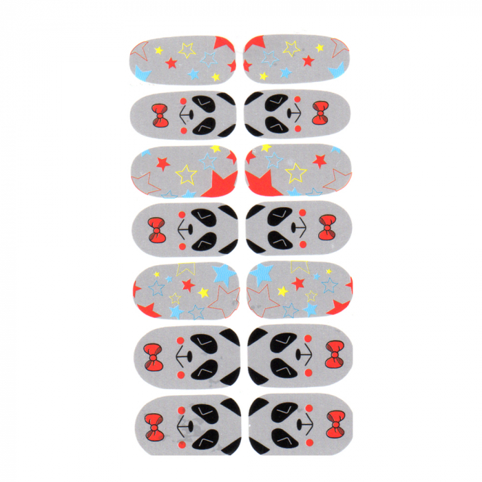 Sticker pentru unghii nail art, Lila Rossa, 14 in 1, nr 5 [3]