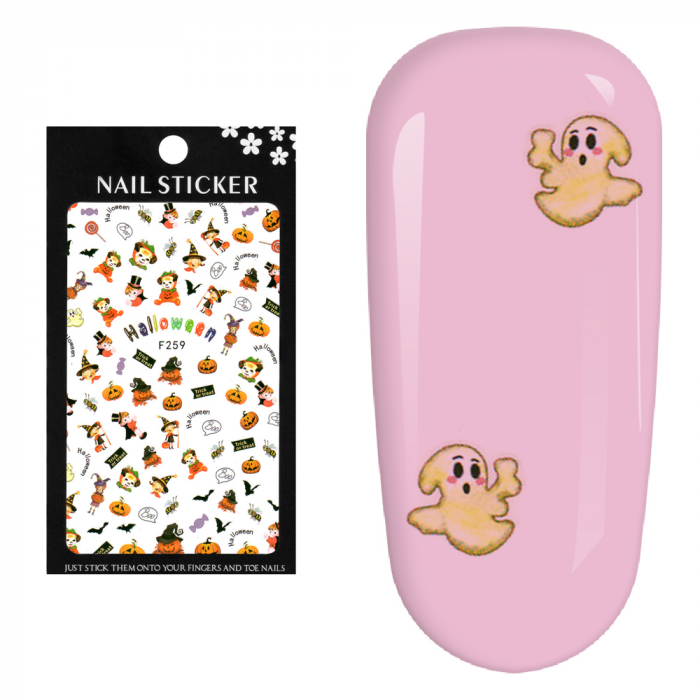 Stickere pentru decor unghii Lila Rossa, Halloween, f259 [5]