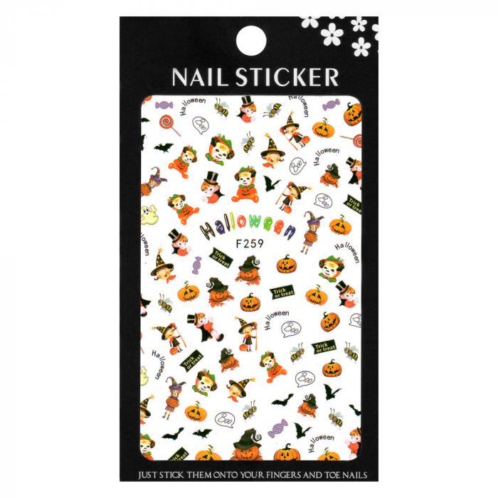 Stickere pentru decor unghii Lila Rossa, Halloween, f259 [1]