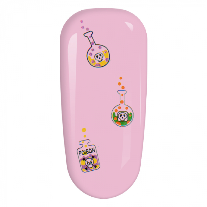 Stickere pentru decor unghii Lila Rossa, pentru Halloween, F253-BL [3]
