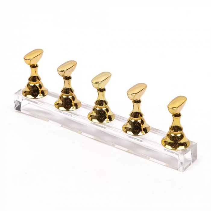 Suport expunere unghii false cu magnet, 5 piese suport [3]