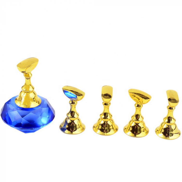 Suport expunere unghii false cu magnet, 5 piese suport [2]