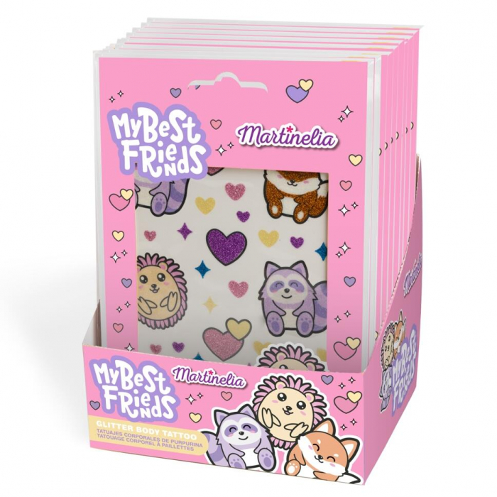 Tatuaje temporare cu glitter My Best Friends, Martinelia, 68030 [2]