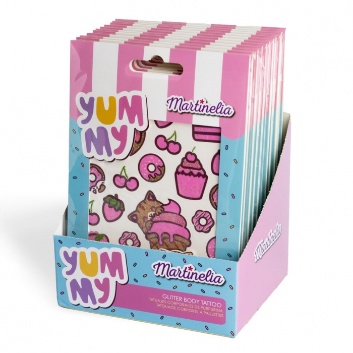 Tatuaje temporare cu glitter Yummy, Martinelia, 62501 [2]