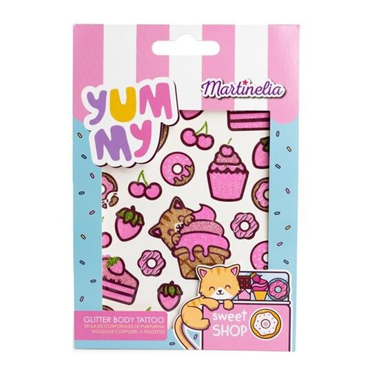 Tatuaje temporare cu glitter Yummy, Martinelia, 62501 [1]