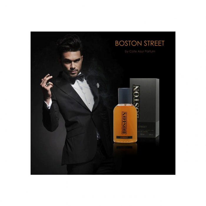 Tester - Apa de toaleta Cote d'Azur, Boston Street, Barbati, 100ml [2]