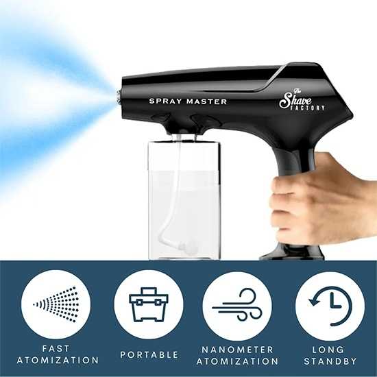 The Shave Factory Pulverizator profesional electric fara fir Spray Master Nano Mist F8 340ml [3]