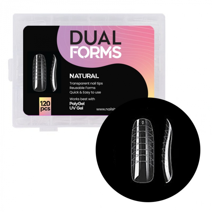 Tips Natural Dual Forms - 120 buc [1]