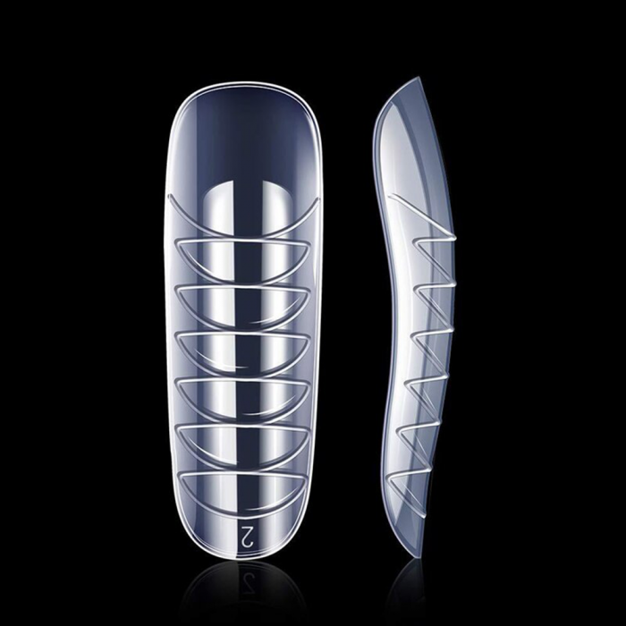 Tipsuri polygel Piko, 12 marimi, forme refolosibile, transparente [5]