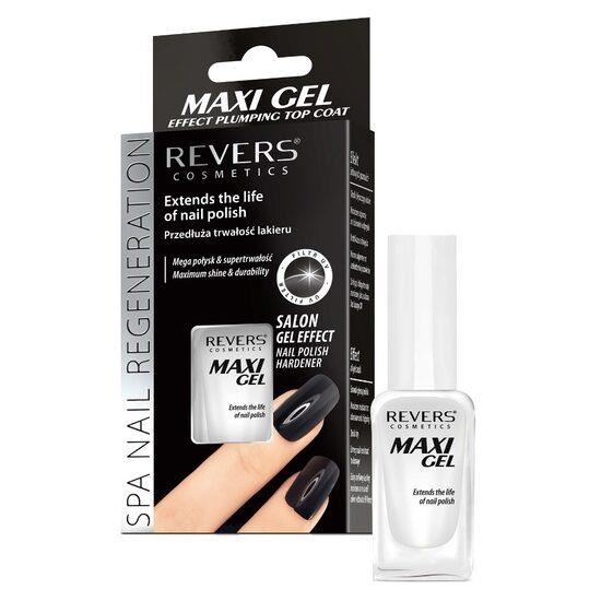 Top coat cu efect de gel si filtru UV, Maxi Gel Plumping Effect, Revers, 10ml [2]