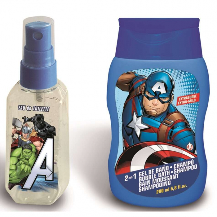 Trusa cu 90 ml apa de toaleta si 200 ml gel de dus Avengers 2561 [3]