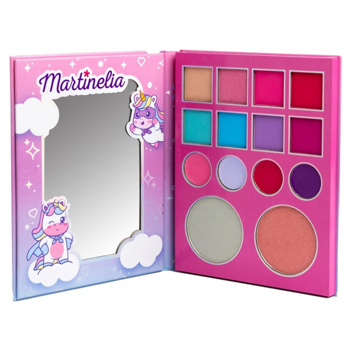 Trusa de machiaj pentru fetite Squishy Wallet, Little Unicorn 12026, Martinelia [2]