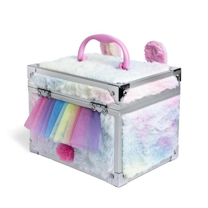 Trusa de machiaj tip cufar Circus Furry Case, Martinelia, 12146 [3]