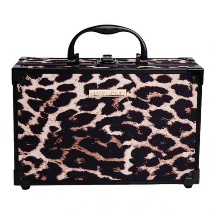 Trusa de machiaj tip servietă cu model animal print Wild Safary 32021, Magic Studio [3]