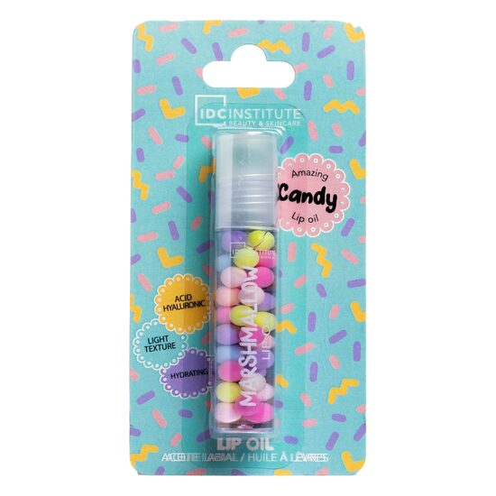 Ulei de buze Candy Marshmallow, 12208, IDC Institute, 3 ml, aroma de bezele [1]