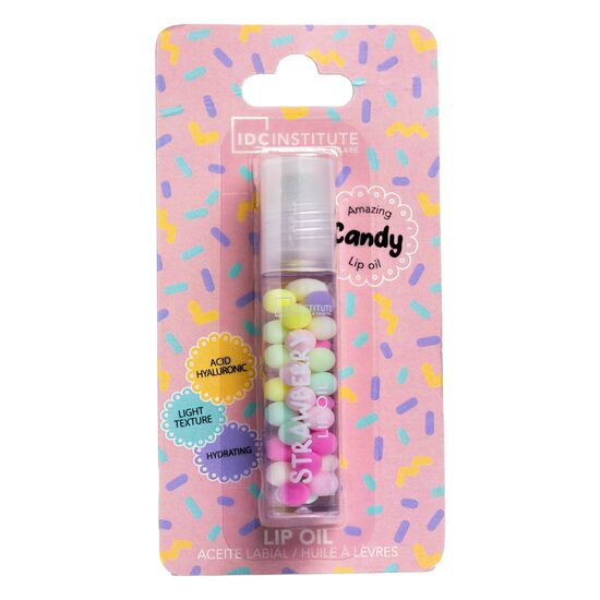 Ulei de buze Candy Strawberry, 12208, IDC Institute, 3 ml, aroma de capsuni [1]