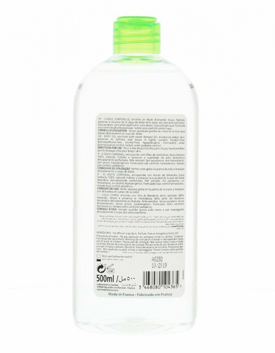Ulei de corp Corine de Farme Baby 500 ml [2]