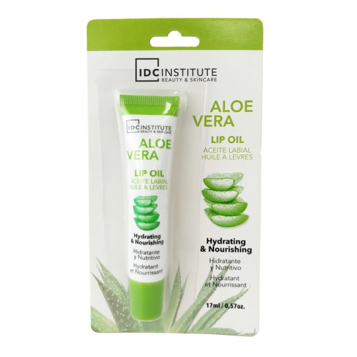 Ulei hidratant pentru buze cu Aloe Vera, 68043, IDC Institute, 17ml [3]