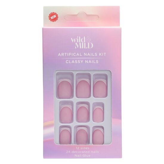 Unghii false 087 Le Classique Wild & Mild N24 [1]