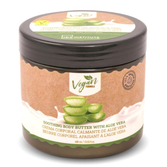 Unt de corp vegan cu aloe vera IDC Institute 99624, 400ml [1]